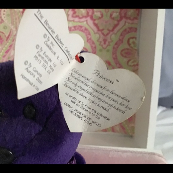 ๐ฃRARE ๐ฃ1997 TY Princess Diana Beanie Baby #400 - Picture 2 of 5